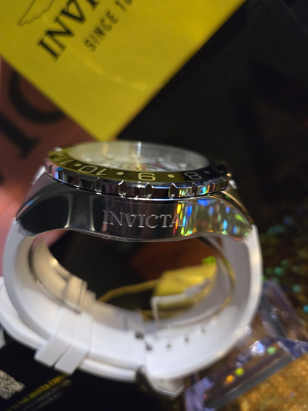 36853 Invicta Aviator Dia De Los Muertos Mother Of Pearl Men's Watch 50mm - Picture 3 of 7